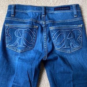 Rock and Republic Embossed Capri Jeans